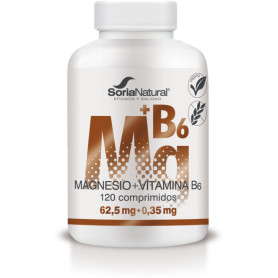 Magnésio + Vit. B6 1550mg. X 120 Liberação Sustentada Soria Natural