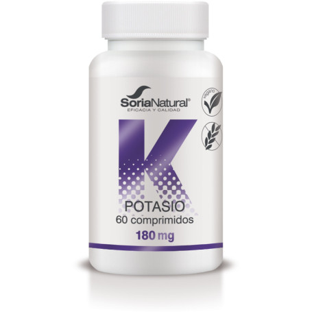 Potássio 1400mg. X 60 Liberação Sustentada Soria Natural