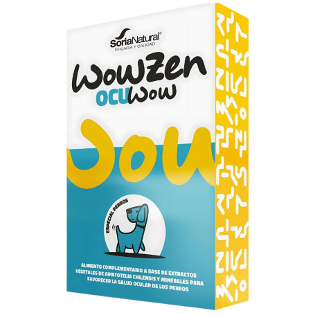 Ocuwow Cães 36 Comprimidos Soria Natural