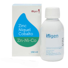 Oligoelementos Zinco Níquel Cobalto 150Ml. Ifigen