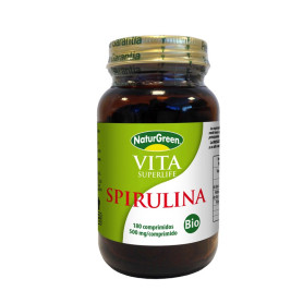 Vita Superlife Spirulina 180 Tablets Naturgreen