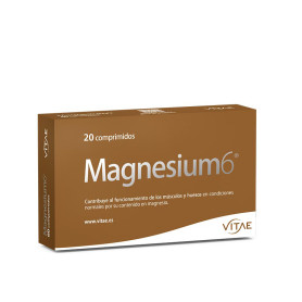 Magnésio 6 20 comprimidos Vitae