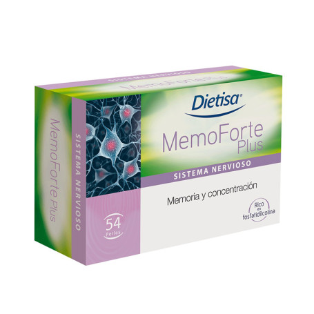Memoforte Plus 60 Cápsulas Dietisa