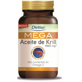 Mega Krill 60 Cápsulas Dietisa