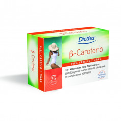 B-Caroteno 36 cápsulas dietéticas
