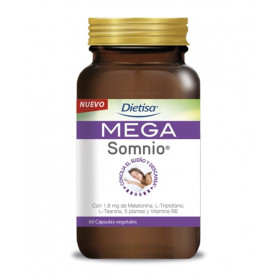 Mega Somnio 60 comprimidos Dietisa