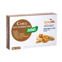 Curcu Flex Superactive 48 Tablets Santiveri