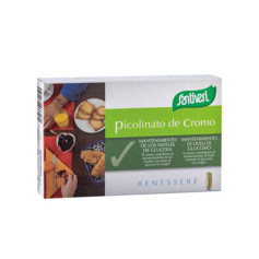 Picolinato de cromo 40 cápsulas Santiveri