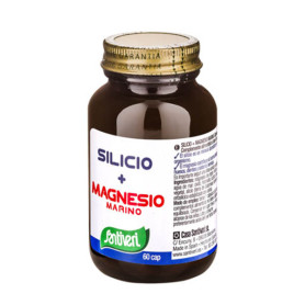 Silício com Magnésio Marinho 60 Cápsulas Santiveri