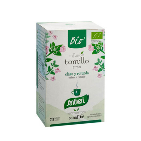 Sanaflor Thyme Bio 20 Filtros Santiveri