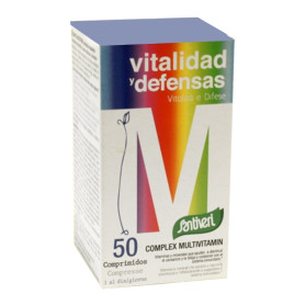 Vitaminas Complexo Miltivitamina 50 Comprimidos Santiveri