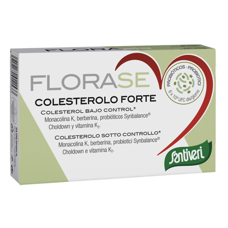 Florase Colesterol Forte 40 Cápsulas Santiveri