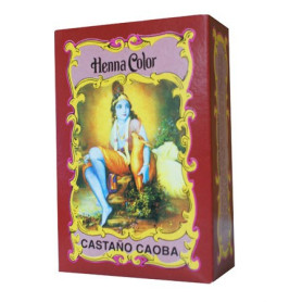 Henna Pó Castanha Mogno Radhe Shyam