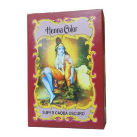 Pó de Henna Super Dark Mahogany Radhe Shyam