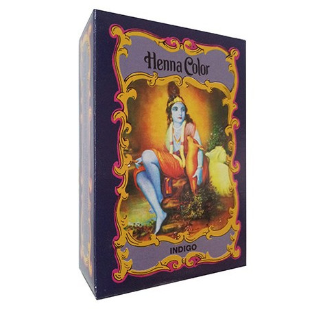 Pó de Henna Indigo Radhe Shyam