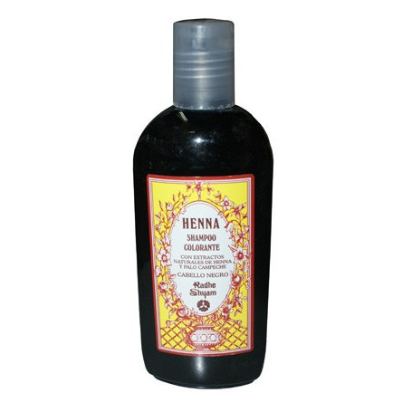 Shampoo Henna Preto 250Ml. Radhe Shyam
