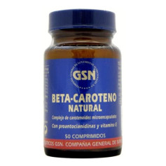 Betacaroteno natural 50 comprimidos GSN