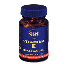 Vitamina E Natural 40 Pérolas GSN