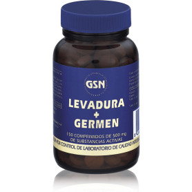 Levedura com Germe de Trigo 150 Tabletes GSN