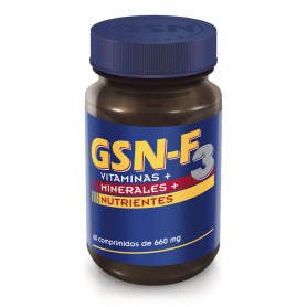 F-3 multivitamínico 60 comprimidos GSN