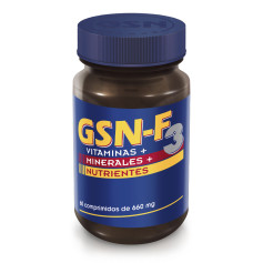 F-3 multivitamínico 60 comprimidos GSN