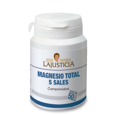 Total de magnésio 5 sais 100 comprimidos Ana M. Lajusticia
