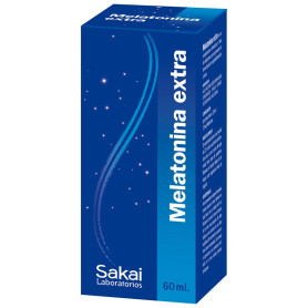 Gotas extras de melatonina 60ml. Sakai