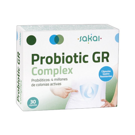 Probiótico GR Complex 30 cápsulas Sakai
