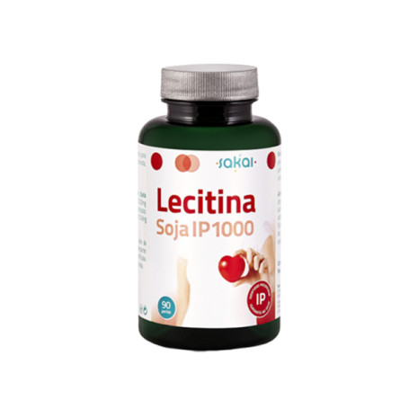 Lecitina de Soja 90 Pérolas 1000Mg. Sakai