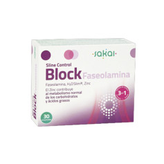 Sline Control Block Faseolamin 30 Cápsulas Sakai