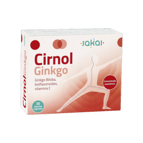 Cirnol Ginkgo 30 cápsulas Sakai