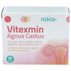 Vitexmin Agnus Castus 60 Cápsulas Vegetais Sakai