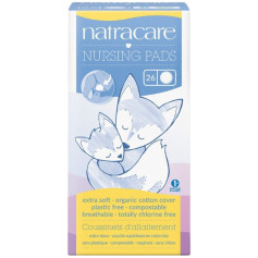 Absorventes para amamentação Natracare, 26 unidades