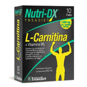 Nutri Dx L-Carnitina 10 Ampolas Ynsadiet