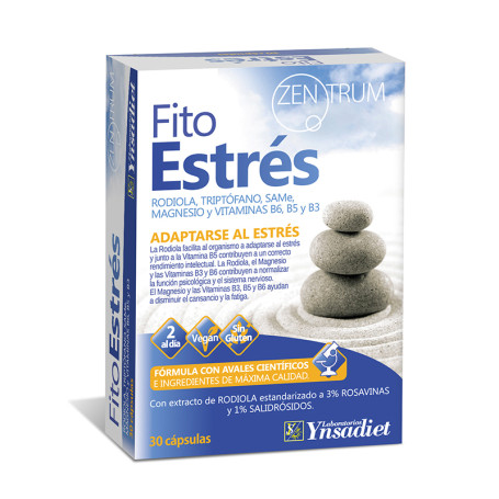 Zentrum Fito Stress 30 cápsulas vegetais