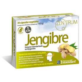 Zentrum Ginger 30 cápsulas vegetais