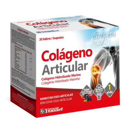 Colágeno Conjunto Marinho 20 Envelopes Ynsadiet