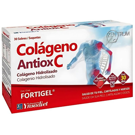 Colágeno Antiox Fortigel 30 Envelopes Ynsadiet