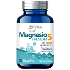 Magnésio Premium 5 Sais 120 Comprimidos Ynsadiet