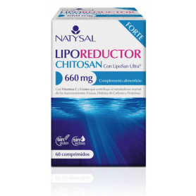 Chitosan Liporeductor 660Mg. 60 comprimidos Natysal
