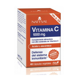 Vitamina C 1,000Mg. 48 Cápsulas Natysal