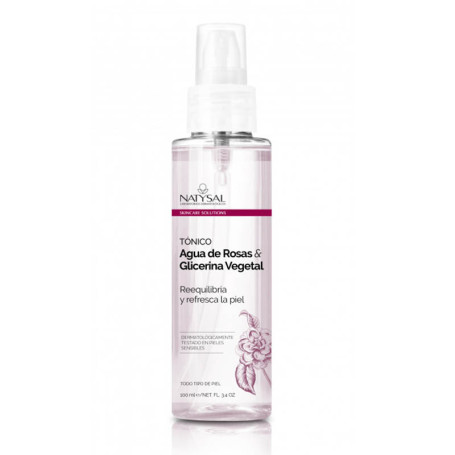Água de Rosa e Glicerina 100ml. Natysal