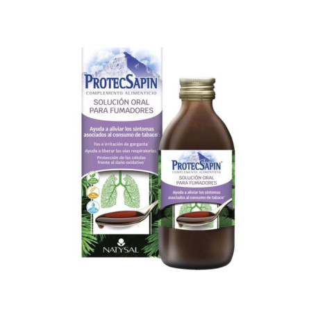 Xarope para Fumantes Protecsapin 250Ml Natysal