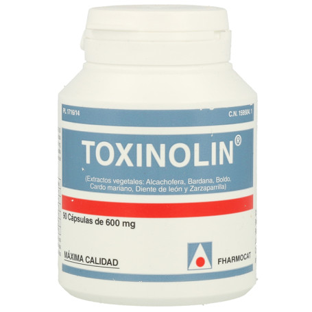 Toxinolina 90 Cápsulas 500Mg. Fharmocat