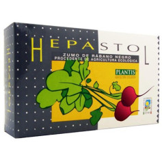 Suco de rabanete preto Hepastol 20 Ampolas Plantis