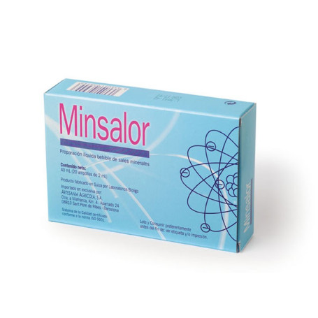 Minsalor 20 Ampolas Agricultural Crafts