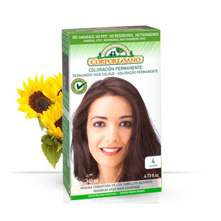 Dye 4 Chestnut 140Ml. Corpore Sano