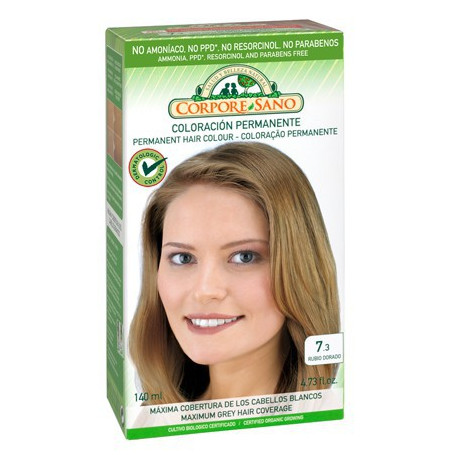 Dye 7.3 Golden Blonde 140Ml. Corpore Sano