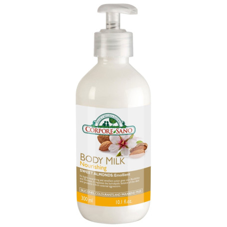 Leite Corporal Amêndoas 300Ml. Corpore Sano