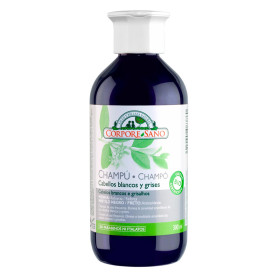 Shampoo Indigo Henna Cabelo Cinza e Branco 300Ml. Corpore Sano